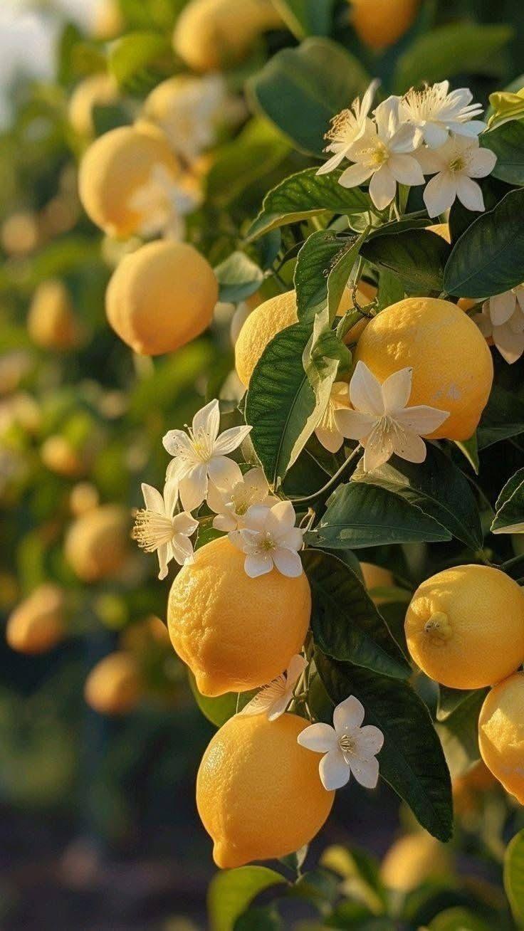 Sun-Kissed Citrus Orchard Selection